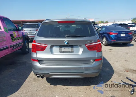 2015 BMW X3 xDrive28I from USA, damaged, VIN 5UXWX9C53F0D45390
